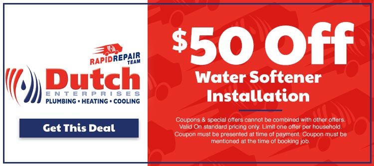 discount on water softener installation in Cape Girardeau, MO