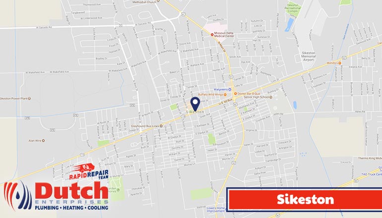 Dutch Enterprises - plumbing, heating, and air conditioner services in Sikeston, MO