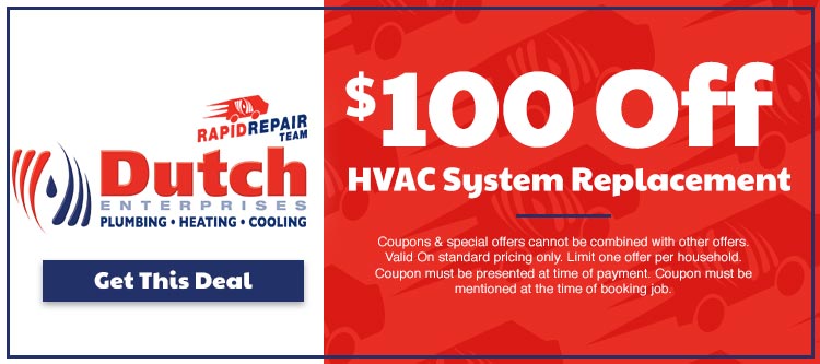discount on heating system replacement or install in Cape Girardeau, MO